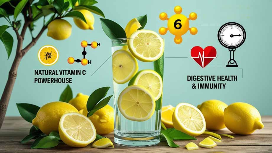 health benefits of lemon